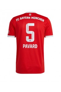 Bayern Munich Benjamin Pavard #5 Voetbaltruitje Thuis tenue 2022-23 Korte Mouw